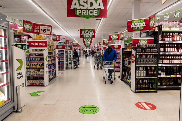 Asda Workers Demonstrate As Landmark Equal Pay Claim Begins London