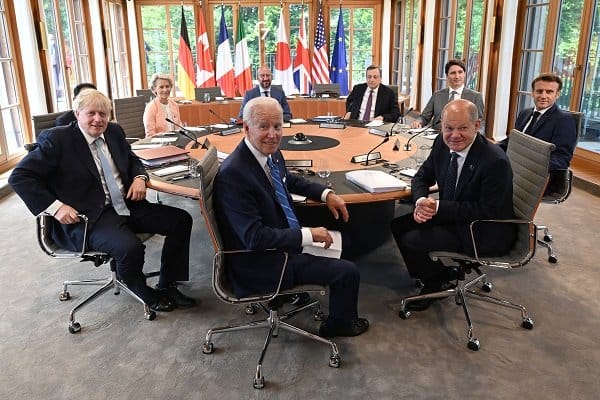 G7 leaders make a laughing stock out of Putin brutally mocking the nut job ‘got to show our pecs’ shall we go ‘bare chested’ horse riding – London Business News | Londonlovesbusiness.com