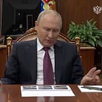 Putin is now so desperate his henchmen drag a man out of hospital on crutches to fight