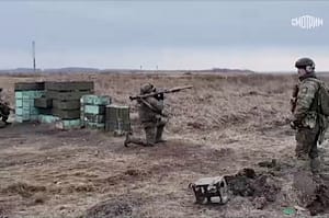 Russian media shared video footage from the country's defense ministry on Monday April 28, 2025 showing North Korean troops are trained by Russian in the battlefield. North Korean leader Kim Jong Un spoke of the Russian alliance in a statement on Monda