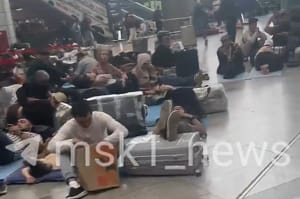 Russian airports are a bountiful source of fresh meat as recruitment net tightens around new citizens Moscow airport X