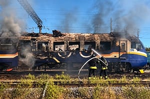 Kherson train attack LD