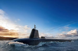 British robot submarine fires torpedo in a chilling warning to Russia Royal Navy Submarine