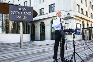 Sir Mark Rowley, Met Police Commissioner, Statement on David Carrrick sentencing, London, UK