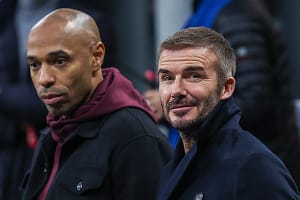 Sir David Beckham becomes UK sport’s first billionaire AC Milan vs Paris Saint-Germain FC - UEFA Champions League 2023/24 Group Stage - Group F - 07/11/2023 Former England, Ma