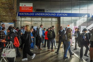 London Underground strike action, London, 8 September 2025