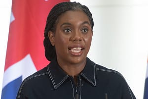 Conservative Party Leader Kemi Badenoch Announces Launch of 'Lawfare' Commission at The Royal United Services Institute (RUSI), London, UK