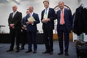 Reform UK Press Conference On Two Tier Policing - Church House, London