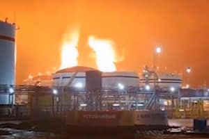 Luga oil terminal Russia X