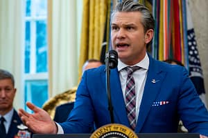 Trump Awards Mexican Border Defense Medal