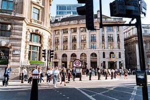 Bank tube station