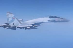 NATO tensions soar after Russian jets repeatedly target RAF aircraft MoD Russian jet