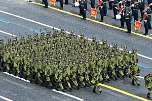 Russia's parade marking the 80th anniversary of the victory over Nazi Germany.