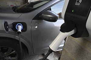 Cheap charging for some, 20% VAT for others, Britain’s EV divide deepens TRAFFIC ELECTRIC CAR CHARGING ILLUSTRATIONS