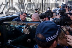 Andy Burnham arrives in London, 22 June 2026