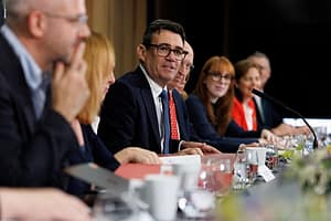 Burnham weighs voting shake-up as compulsory ballots enter Westminster debate Prime Minister Andy Burnham works in No10 North