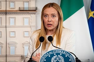 Italy threatens suspending free movement as 50,000 migrants invade Ceuta Italian Prime Minister Giorgia Meloni receives the Prime Minister of Portugal, Luís Montenegro at Palazzo Chigi in Rome, Italy on 20 July 2026.