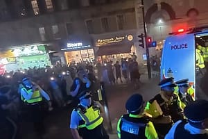 London riot X