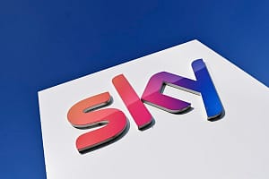 SKY Pay TV broadcaster, head office in Unterfoehring near Munich.