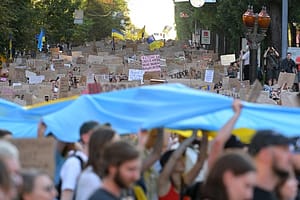 Ukraine's protest movement risks becoming a battle between reform and power March in support of Mykhailo Fedorov in Kyiv