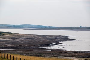 Drought could force Britain to shut off mains as the heatwave bakes the country Colliford reservoir at 43% capacity