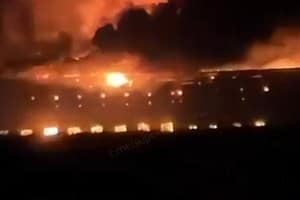 Third night of fire as Ukraine rips into Russia’s logistics backbone ozon