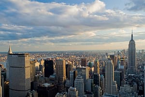 Aerial view of cityscape