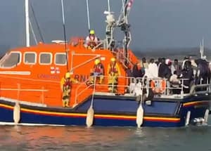 RNLI Illegal Migrants