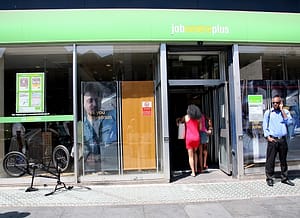 Job Centre in Brixton, London