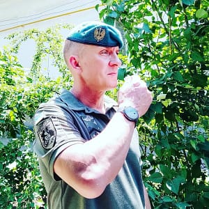 Shaun Pinner in uniform LD