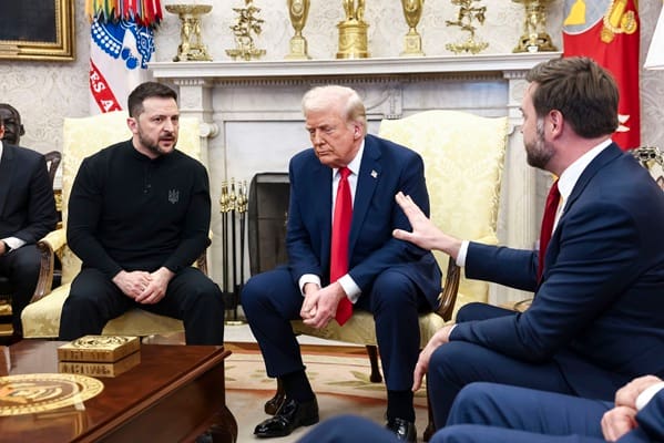 Trump welcomes President Volodymyr Zelenskyy of Ukraine to the White House