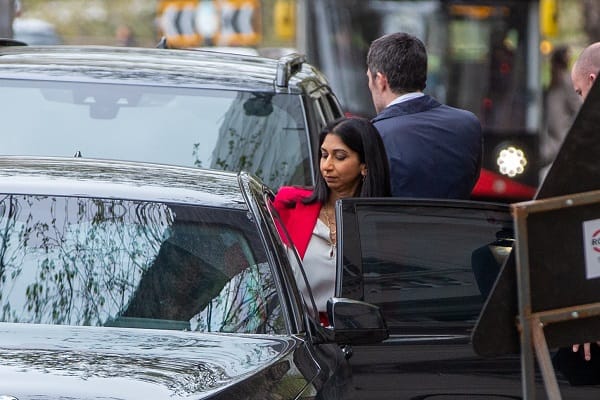 Suella Braverman on morning media round