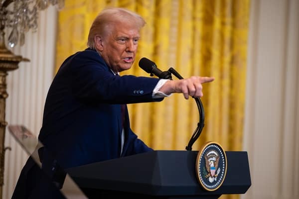 Trump and PM Modi of India Hold a Joint Press Conference