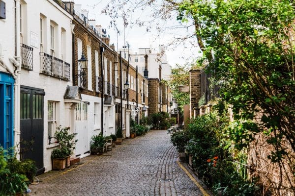 Exploring a mews house in Central London