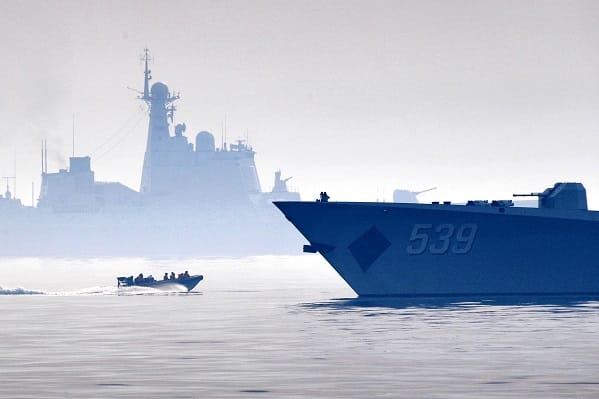 Royal Navy chief warns Putin's warships are exploiting the UK's ‘open sea border'