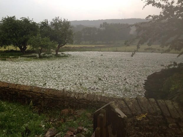 Crazy hail