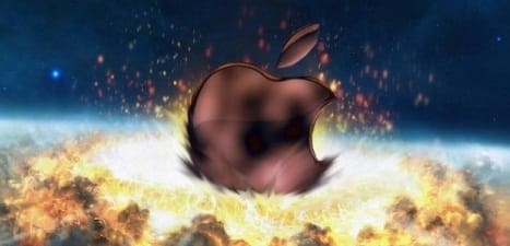 Apple explodes