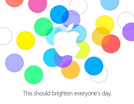 Apple's invitation for September 10 launch event 