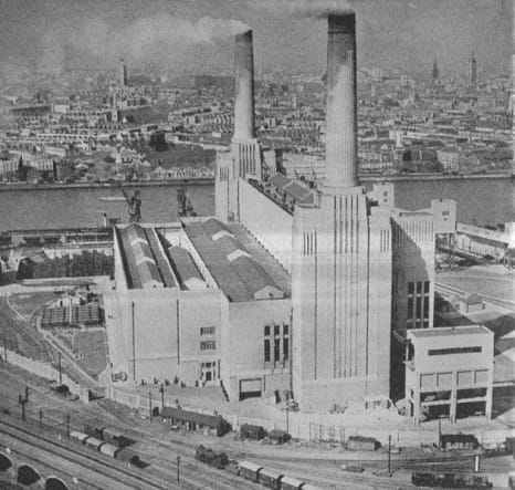 Battersea Power Station in 1934