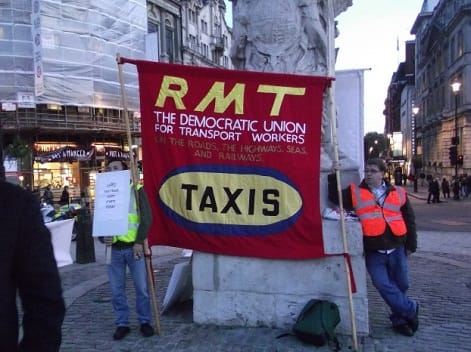 United Cabbies Group demonstration