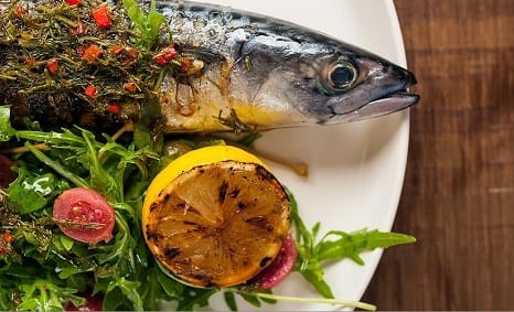 Mission restaurant - mackerel