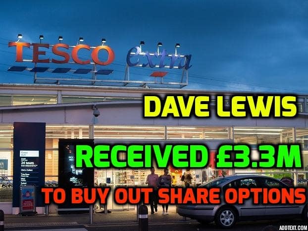 Dave Lewis pay