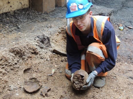 Crossrail discovers Roman skulls at Liverpool street
