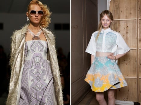 Holly Fulton and Peter Piloto