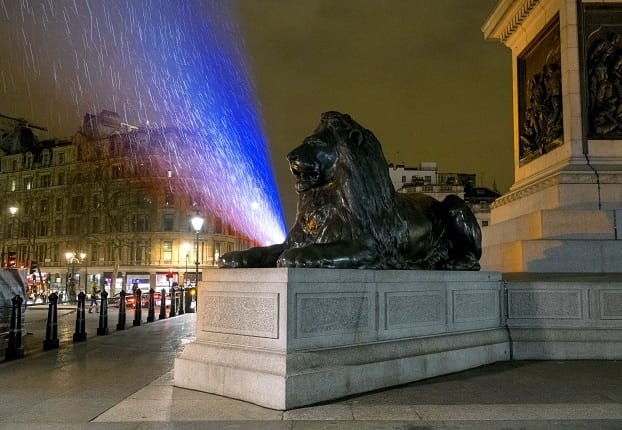 Trafalgar Square in Paris tribute