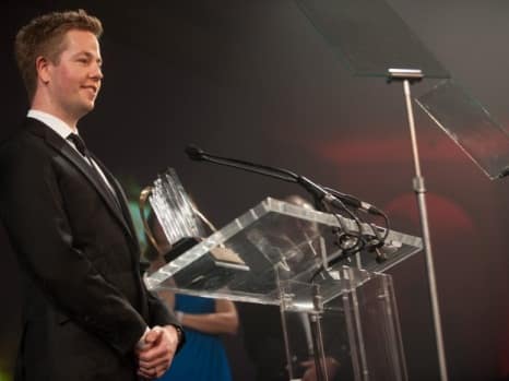 Emerging entrepreneur winner - Mark Pearson of Markco Media Limited 