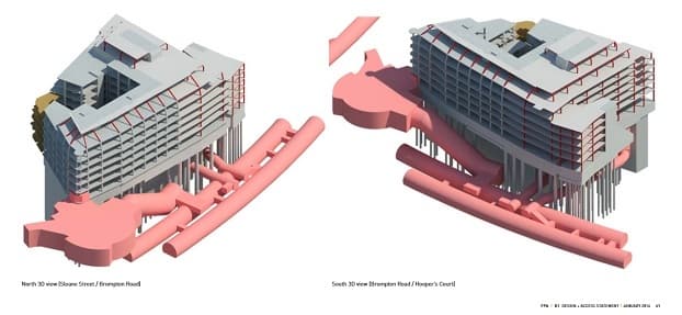 Did you know there's a secret tunnel under Knightsbridge Tube station 