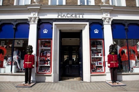 Hackett Jubilee display