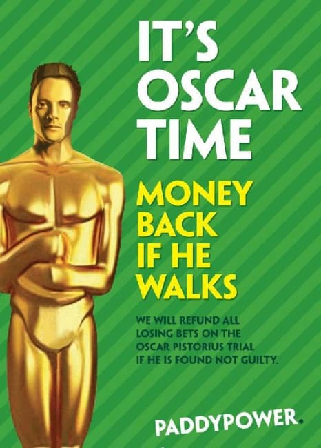 Pistorius Paddy Power ad