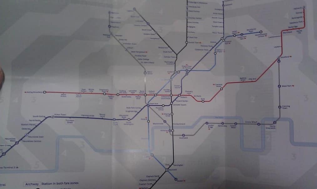 24 hour Tube map